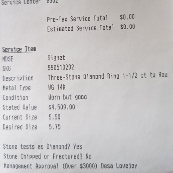 Offers??? Genuine 1.5ct real diamond ring. Kays - Picture 8 of 12